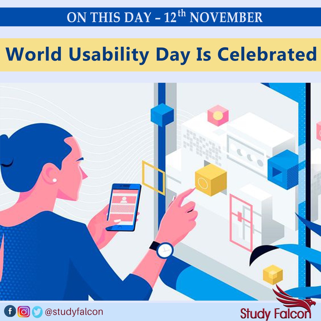 ON THIS DAY 12TH NOVEMBER World Usability Day Is Celebrated The